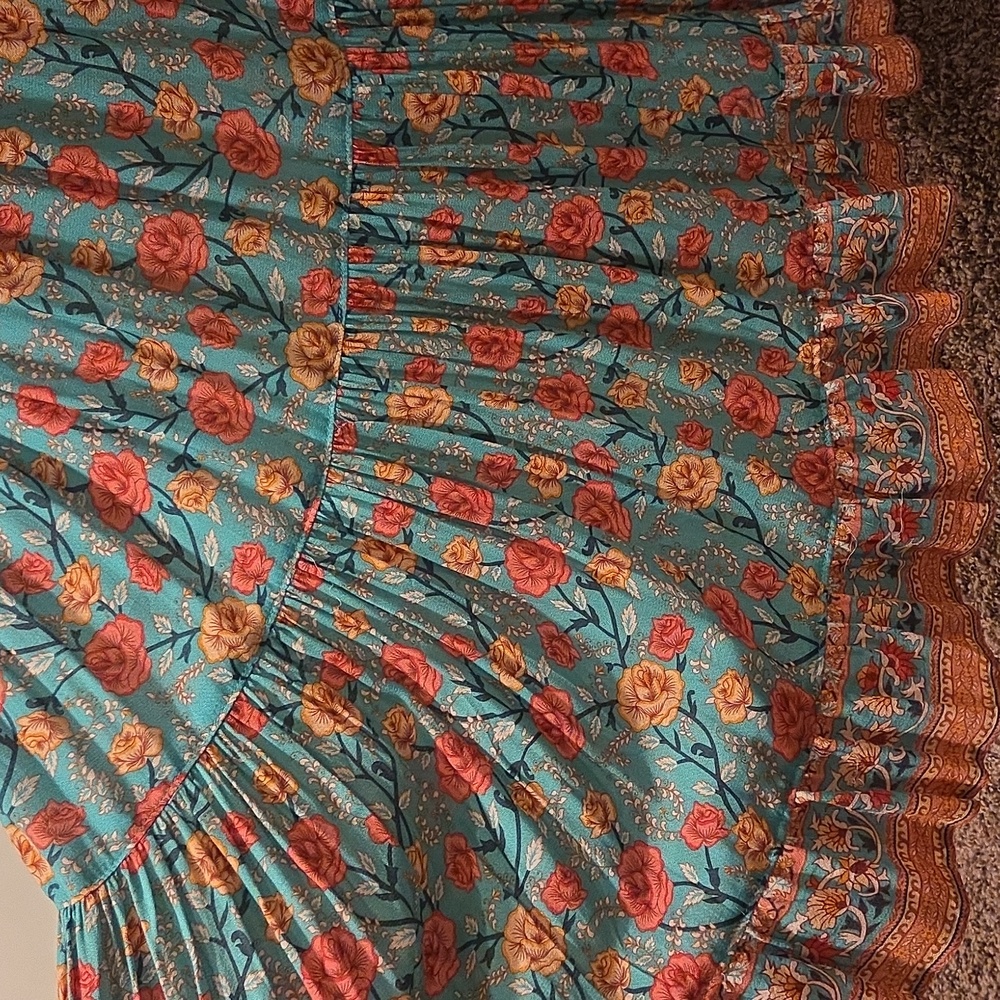 Floral Maxi Dress - Multicolor - Picture 3 of 4